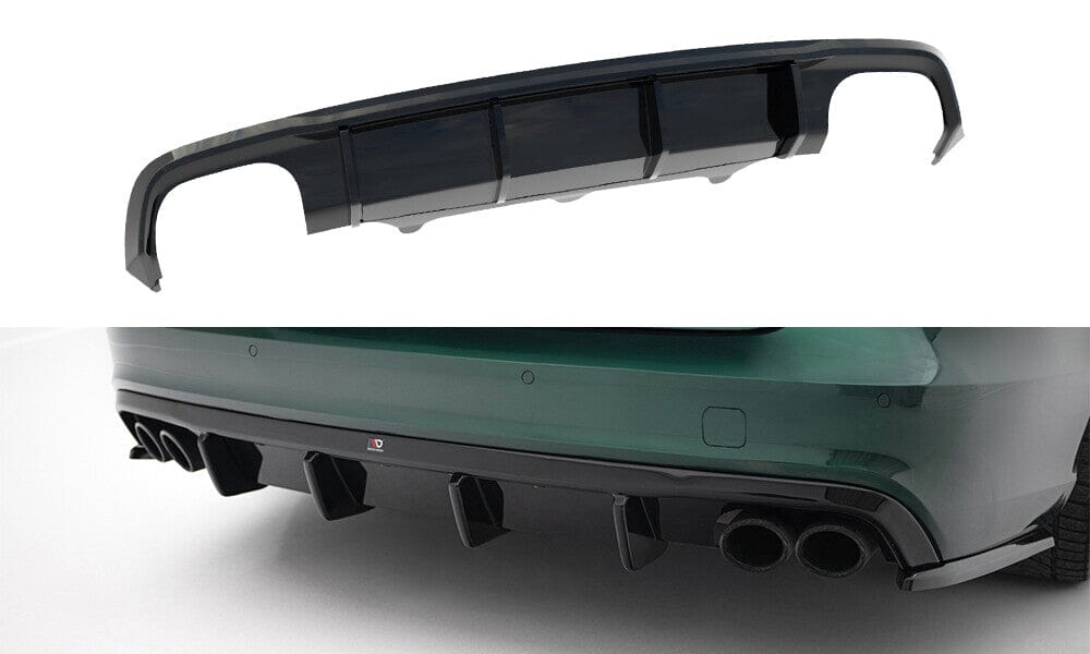 Audi S6 Heck Diffusor Maxton Design